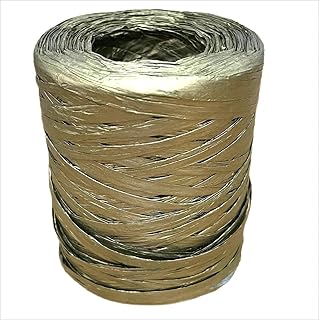 j jiayu218yards 圣诞酒椰纸工艺丝带包装纸线用于节日礼物,绳 diy